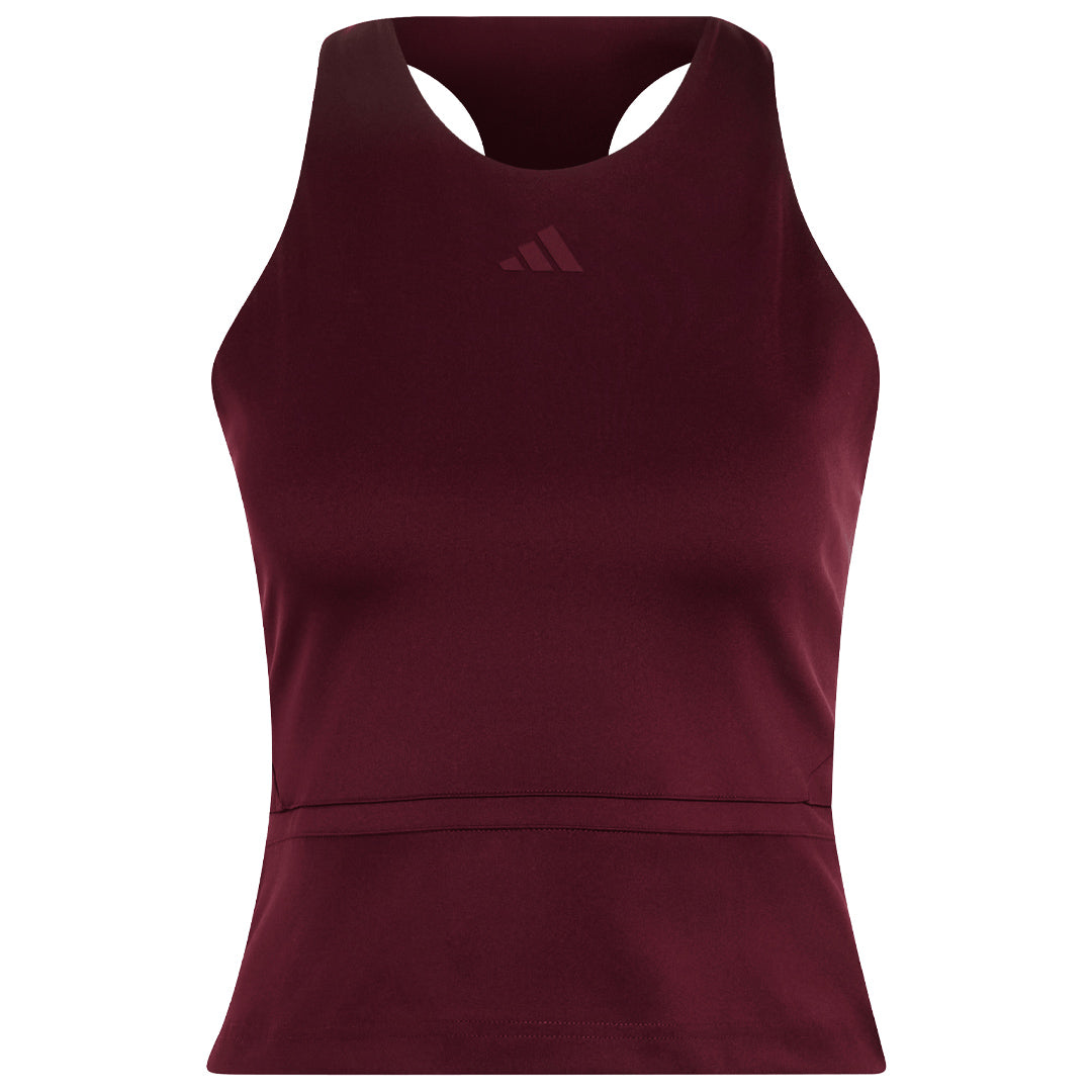 adidas Women's Midi Y-Tank - Maroon