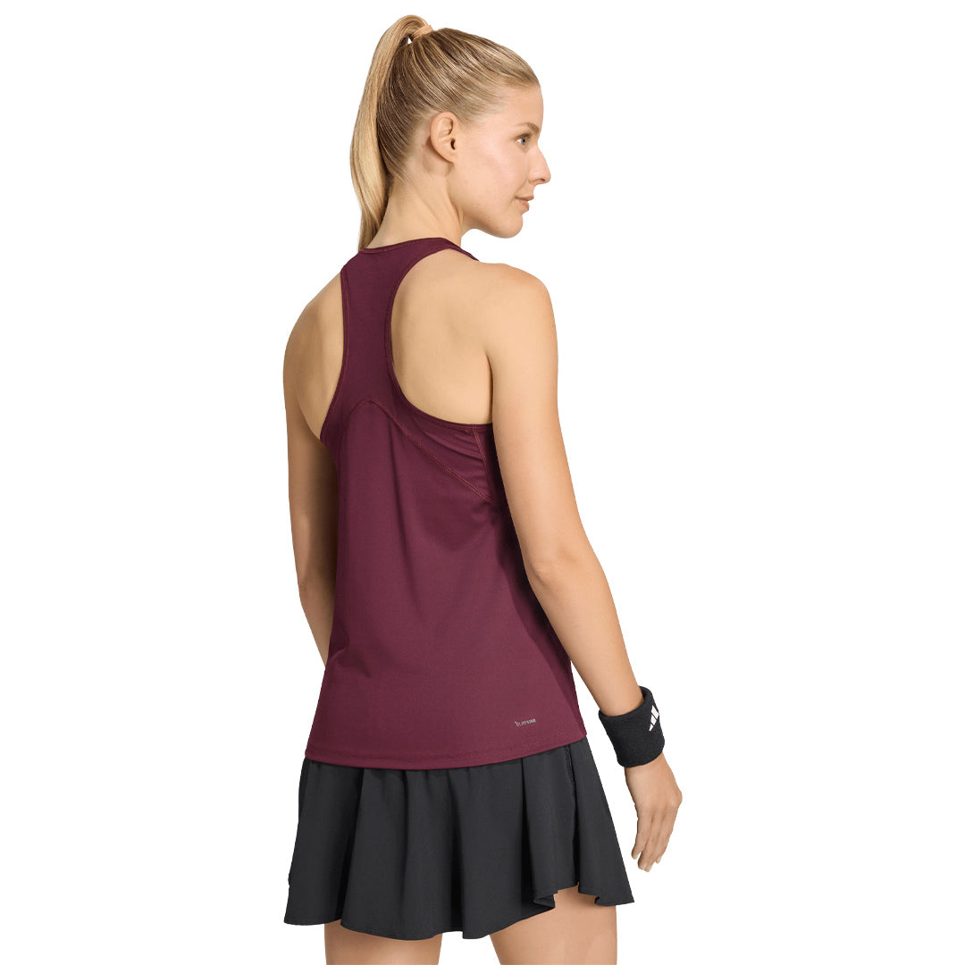adidas Women's Club Tank - Maroon