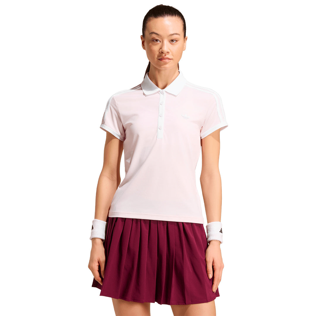 adidas Women's Classics Polo - Distilled Pink