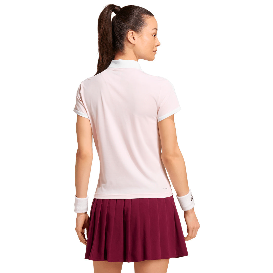 adidas Women's Classics Polo - Distilled Pink