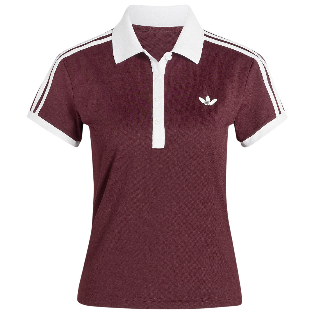 adidas Women's Classics Polo - Maroon