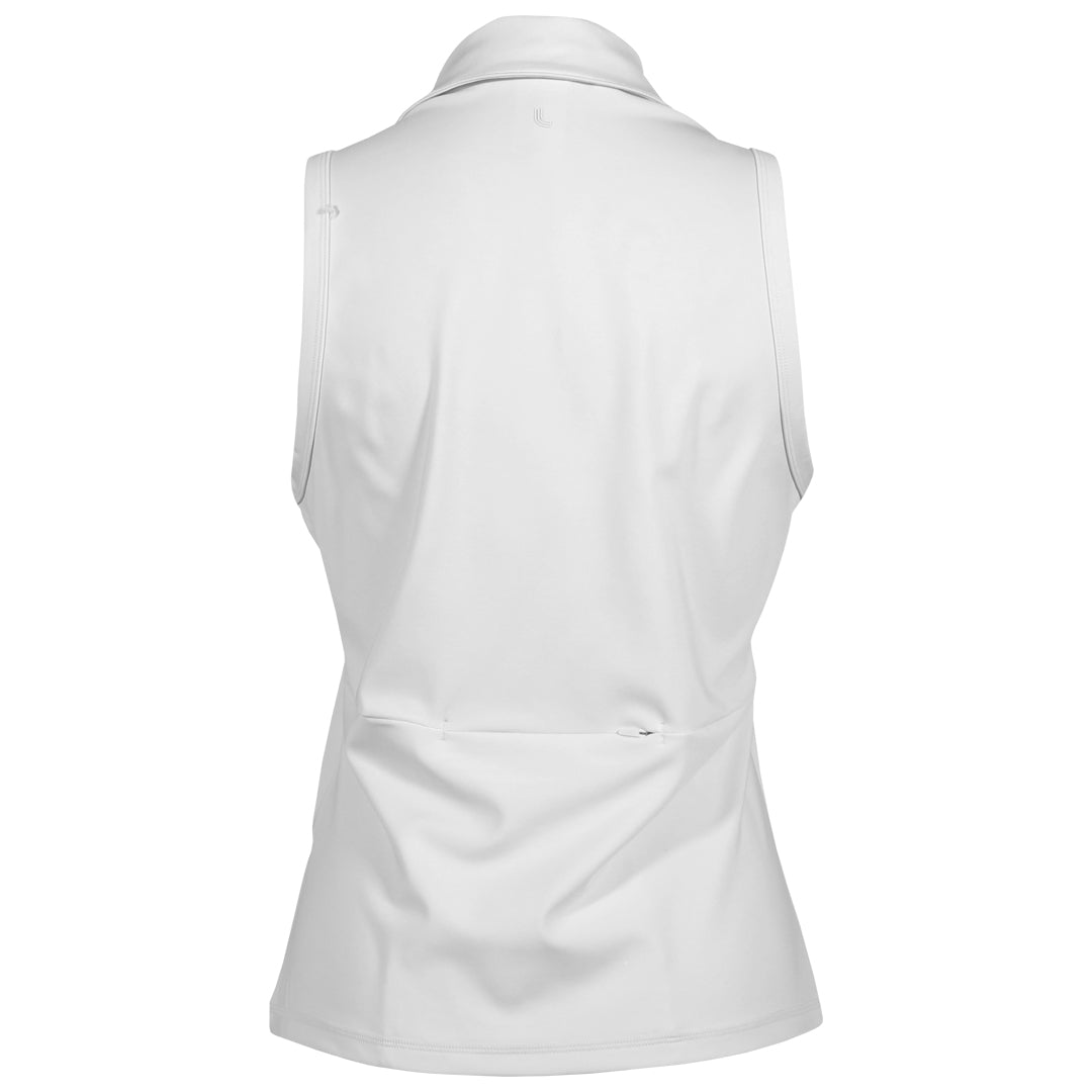 Lole Women's Step Up Sleeveless Polo - White