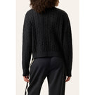 Fila Women's Baseline Chunky V-Neck Sweater - Black