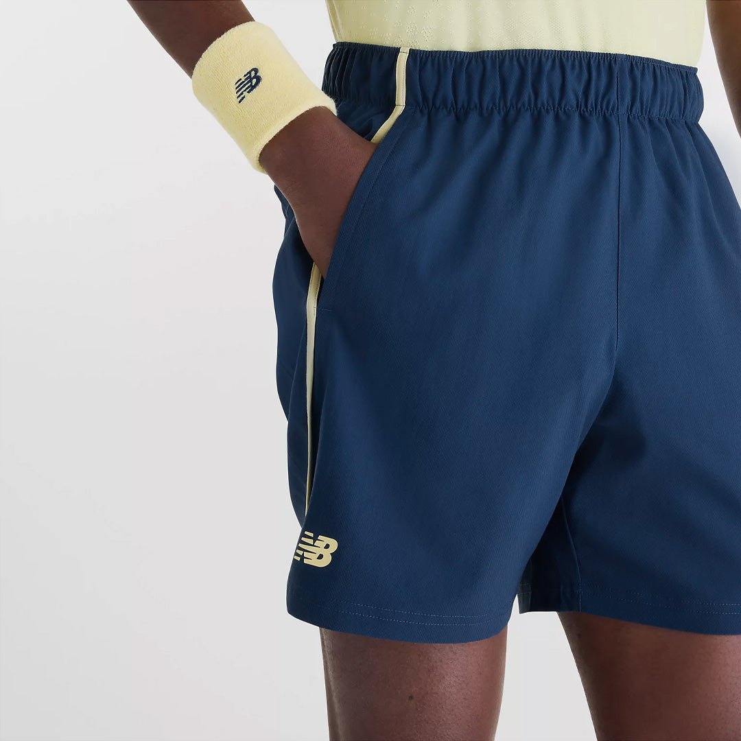 New Balance Men's Tournament NYC Short - Navy/Enoki