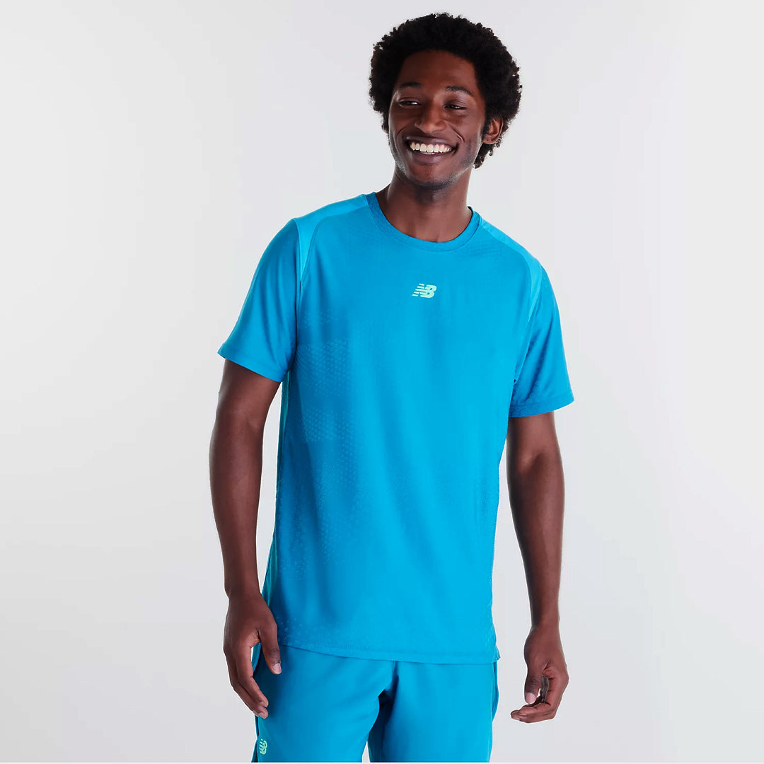 New Balance Men's Tournament NYC Tee - North Sea