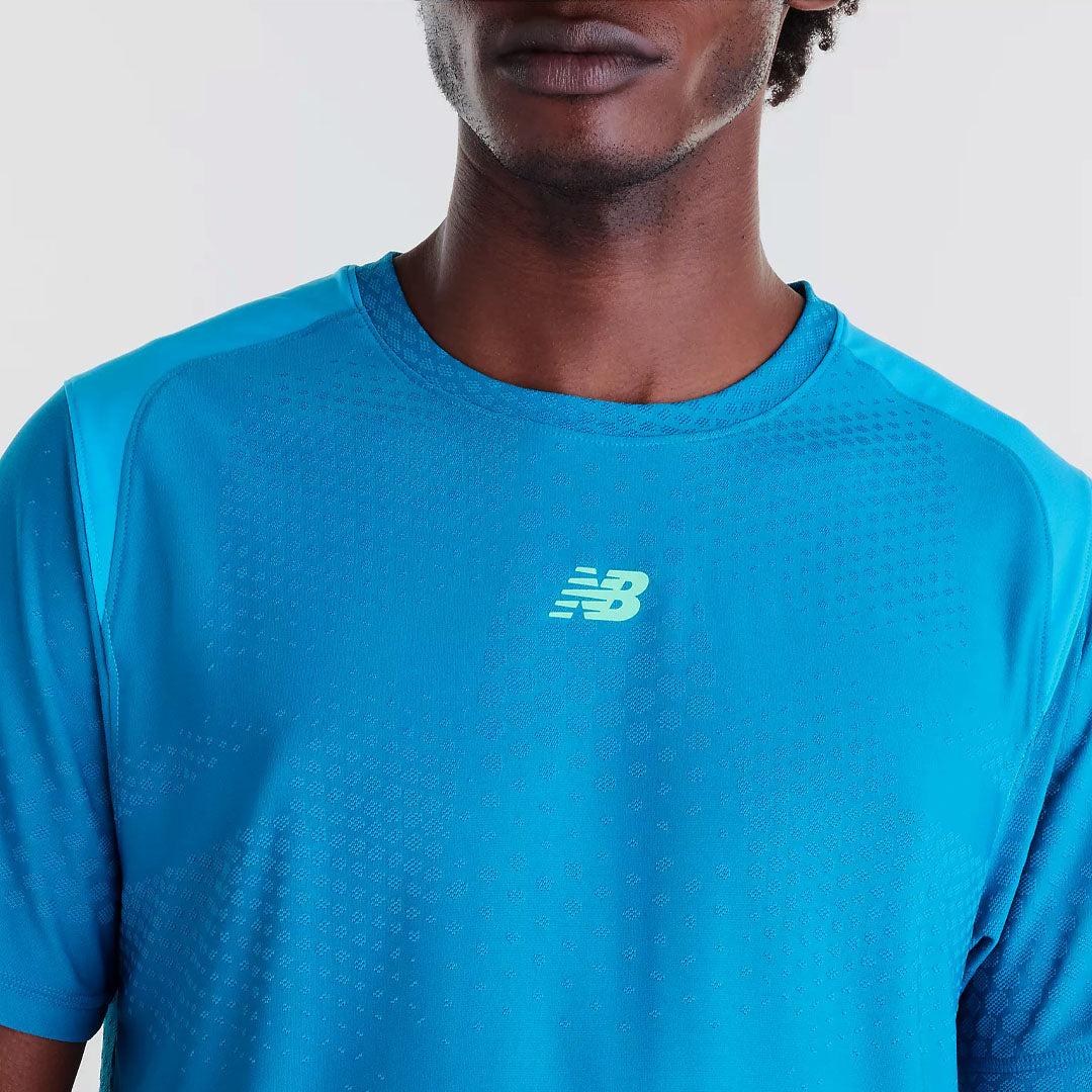 New Balance Men's Tournament NYC Tee - North Sea