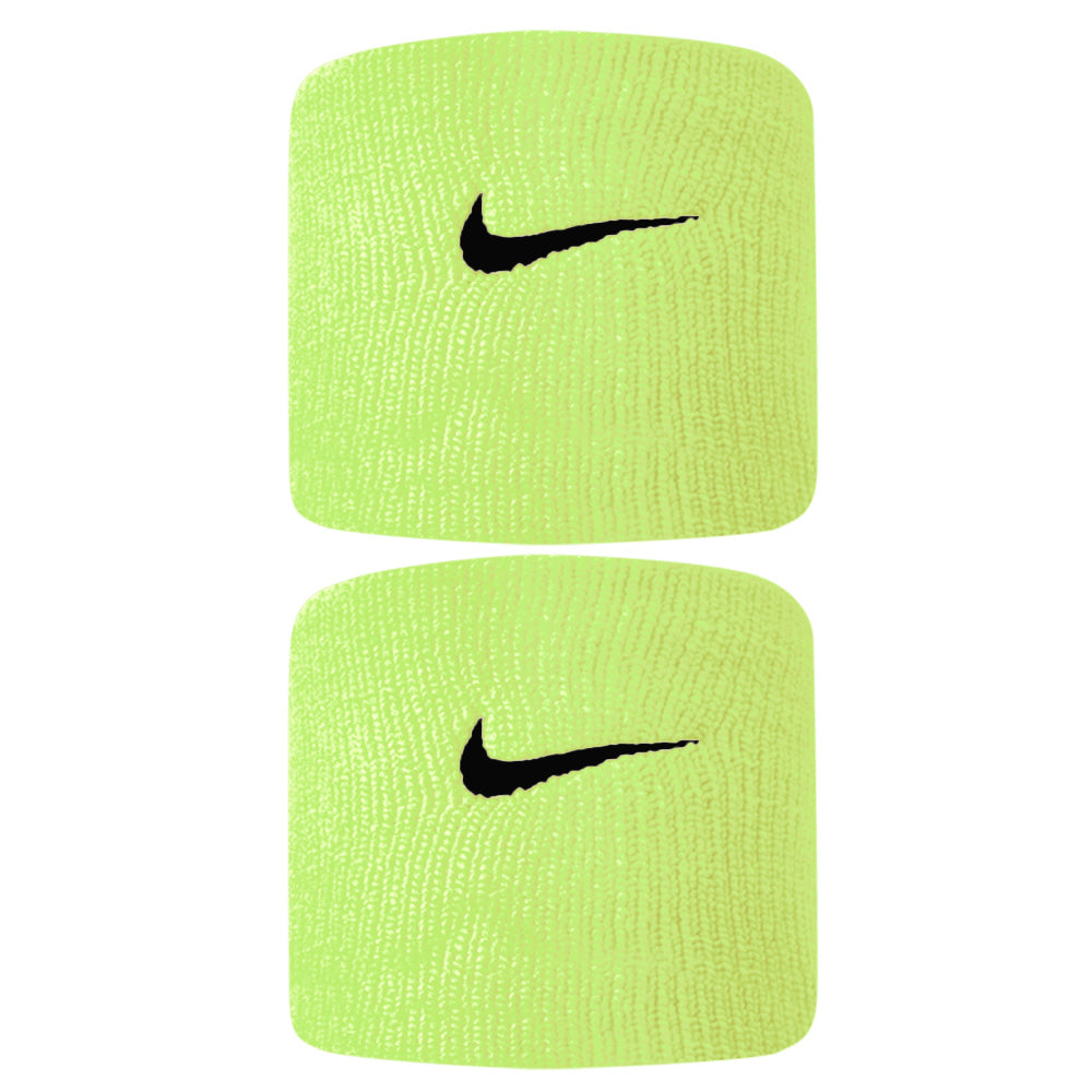 Nike Swoosh Premier DriFit Wristband 2 Pack - Light Lemon Twist/Black