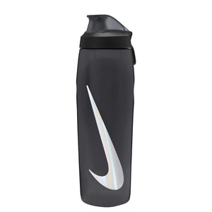 Nike Water Bottle Refuel Locking Lid 24oz - Anthracite/Silver Iridescent