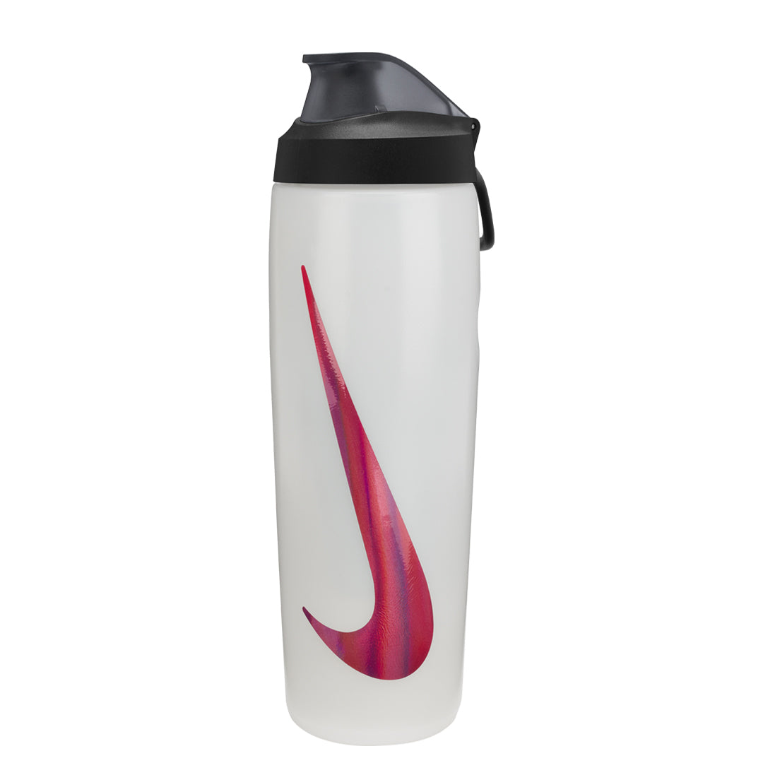 Nike Refuel Locking Lid 24oz - White/Hyper Crimson