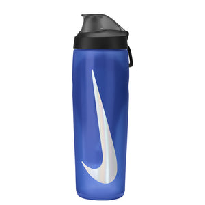 Nike Water Bottle Refuel Locking Lid 24oz - Game Royal/Black