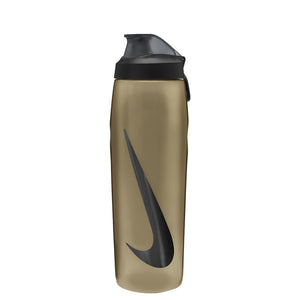 Nike Water Bottle Refuel Locking Lid 18oz - Metallic Gold/Black