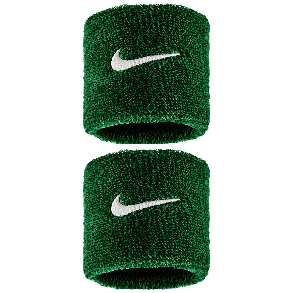 Nike Swoosh Classic Wristband 2 Pack - Gorge Green/White