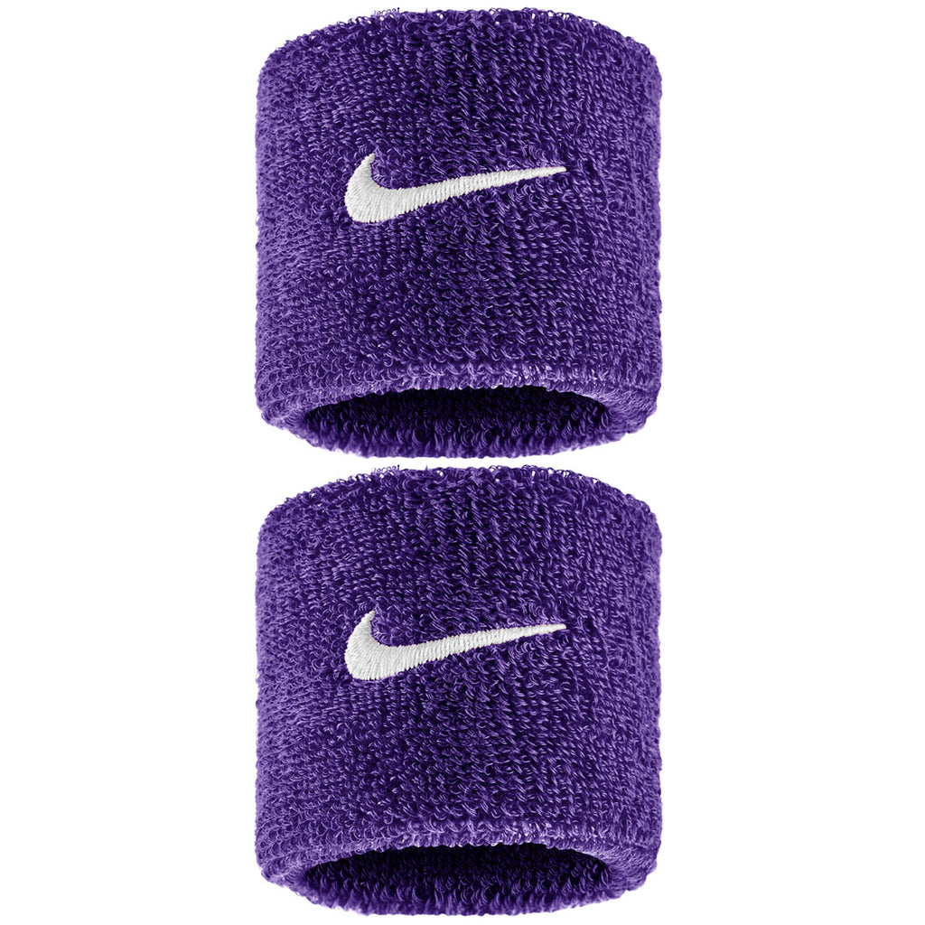 Nike Swoosh Classic Wristband 2 Pack - Court Purple
