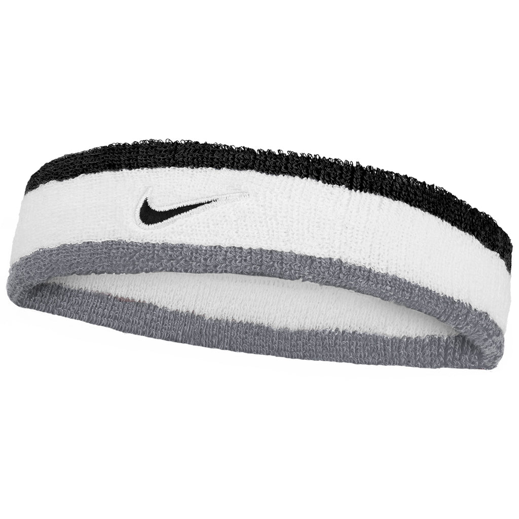 Nike Swoosh Classic Headband - White/Black