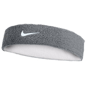 Nike Swoosh Classic Reversible Headband - Cool Grey/White