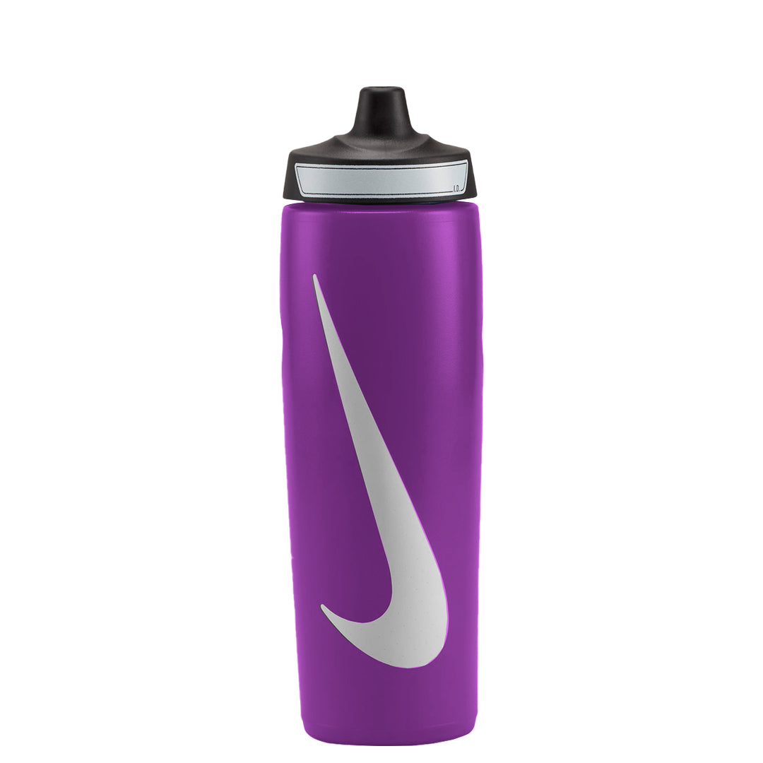 Nike Water Bottle Refuel 18oz - Vivid Purple/White