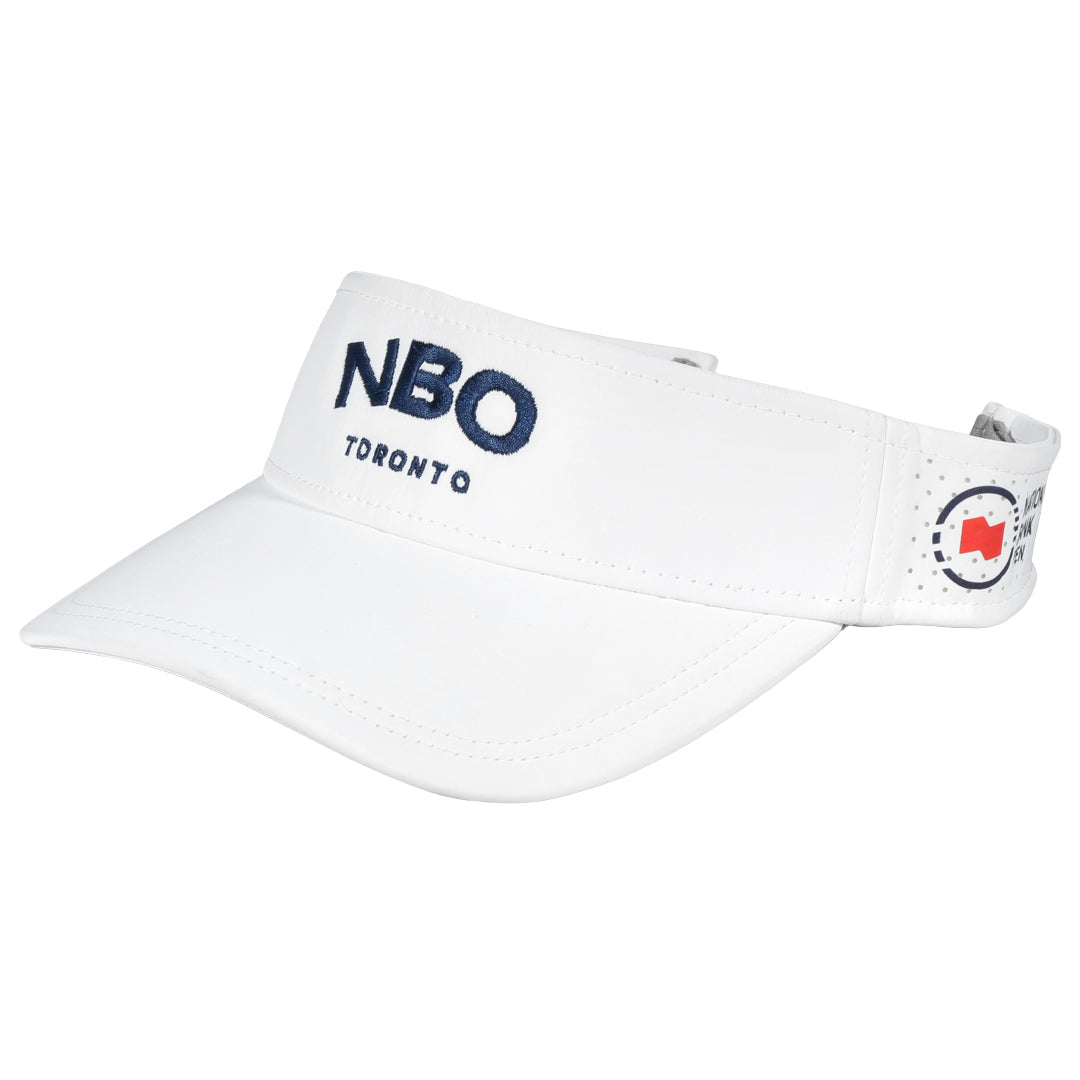 NBO Toronto Visor - White