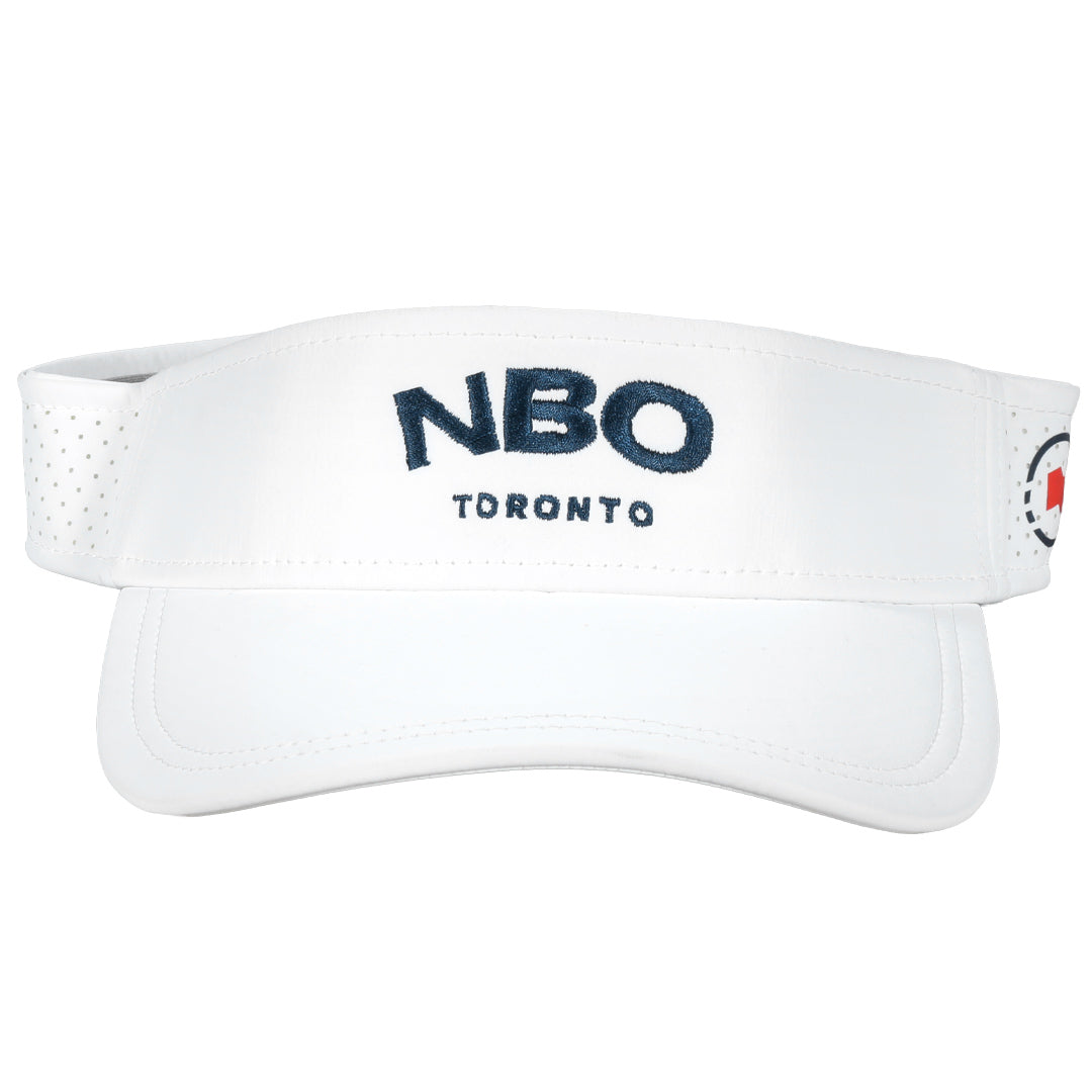 NBO Toronto Visor - White