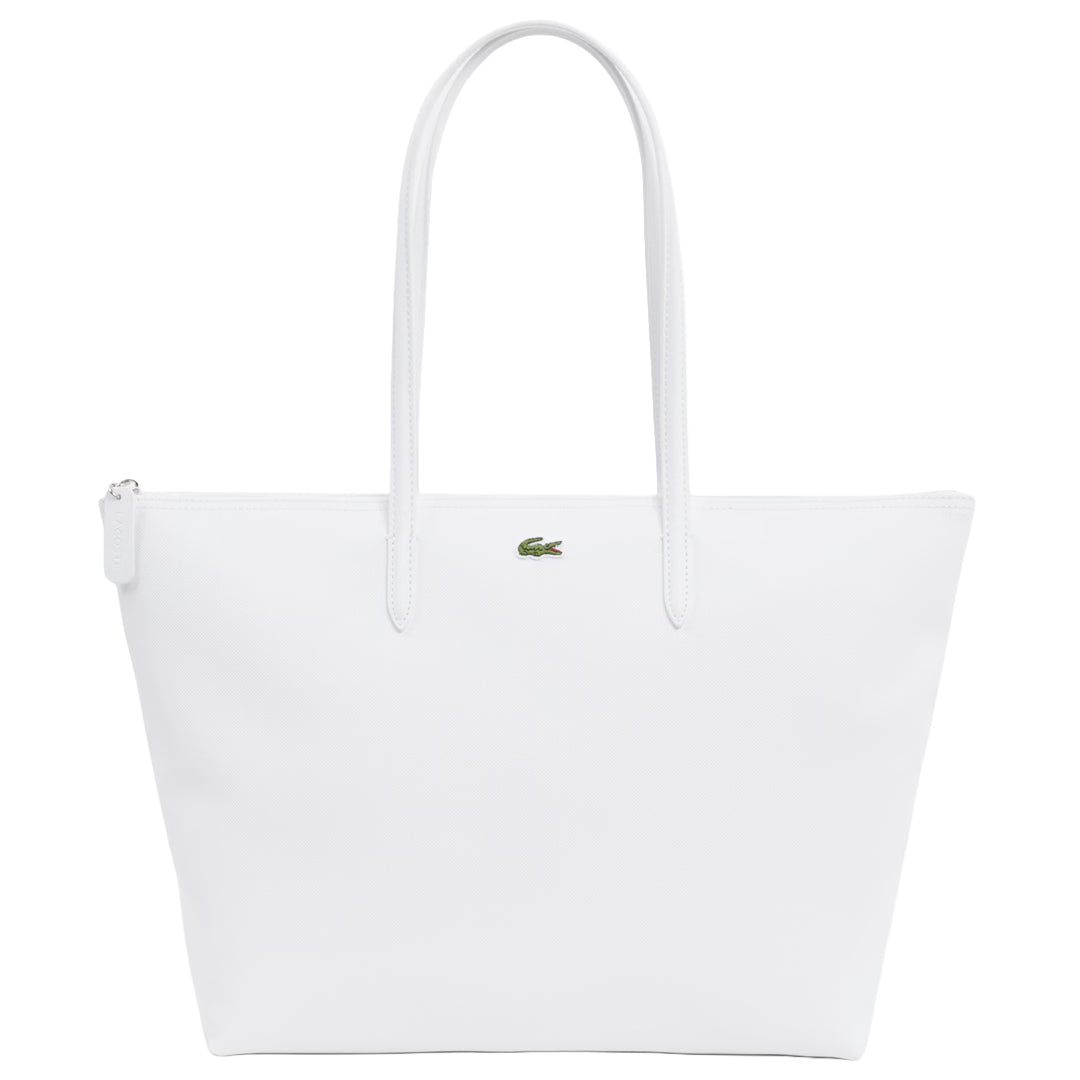 Lacoste L.12.12 Concept Petit Pique Tote - Large - White