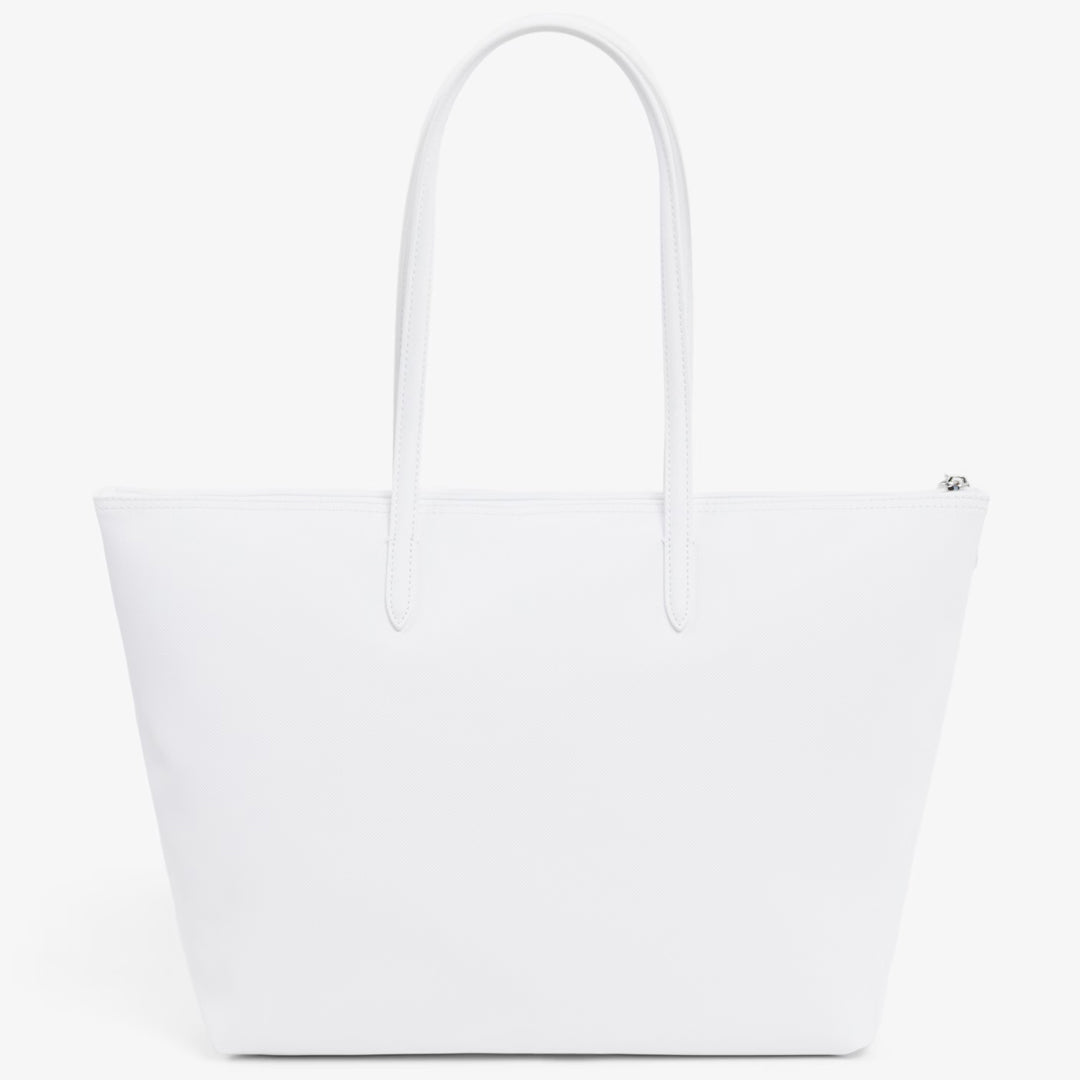 Lacoste L.12.12 Concept Petit Pique Tote - Large - White