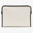 Lacoste Heritage Canvas Shoulder Bag - Natural Noir