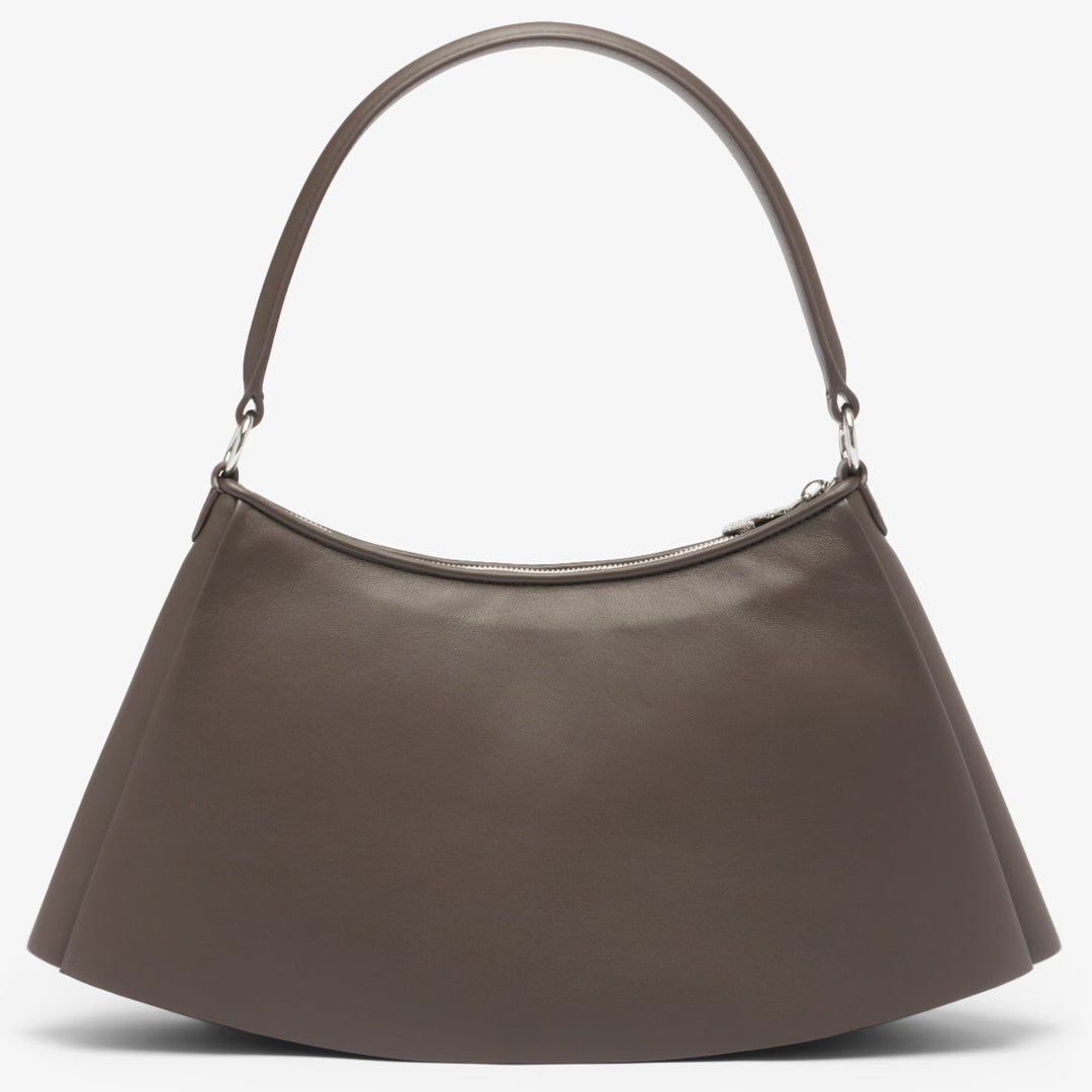 Lacoste Lenglen Leather Purse - Small - Coffee Bean