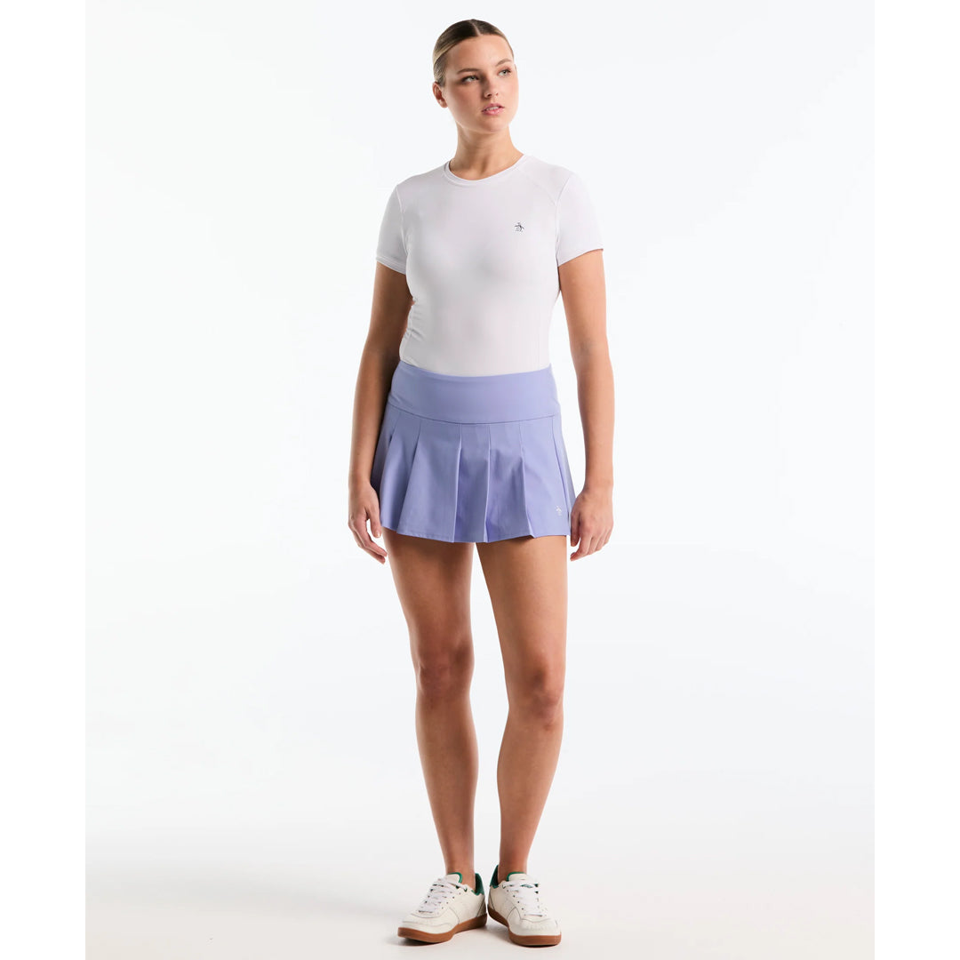 Penguin Women's Colour Block Tennis Skort - Pale Iris