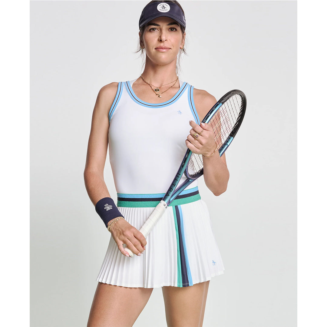 Penguin Women's Micro Pleated Skort - Bright White