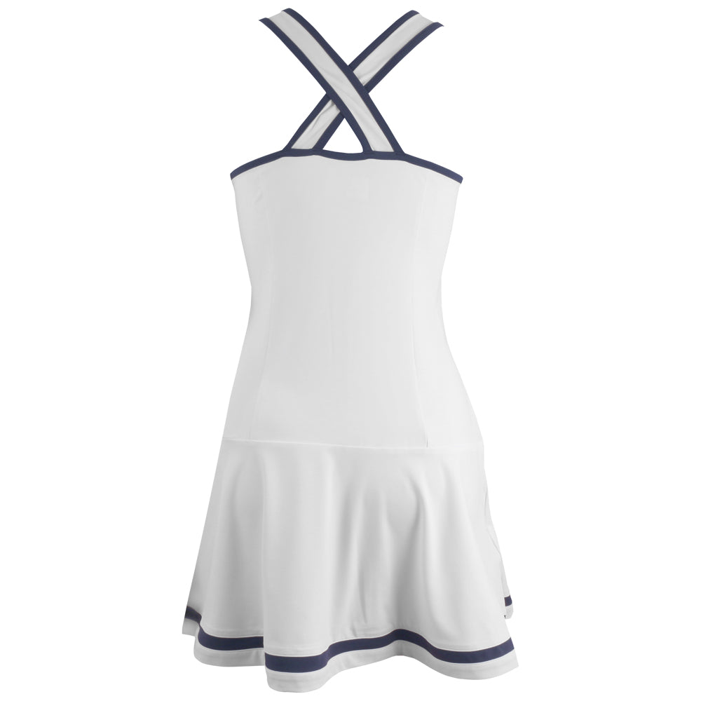 Penguin Women's Essentials Sleeveless Tennis Dress - Bright White