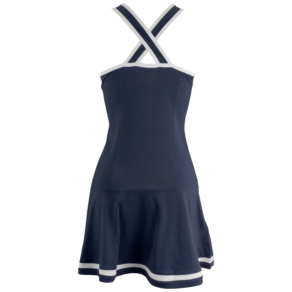 Penguin Women's Essentials Sleeveless Tennis Dress - Black Iris
