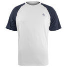 Penguin Men's Essentials Performance Core Blocked Tee - Bright White/Navy