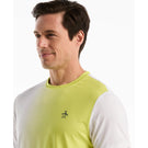 Penguin Men's Vertical Ombre Crew Tee - Sulphur Spring