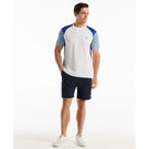 Penguin Men's Retro Block Tech Tee - Bright White