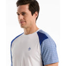 Penguin Men's Retro Block Tech Tee - Bright White