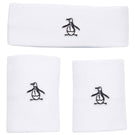 Penguin Wristband and Headband Set - Bright White