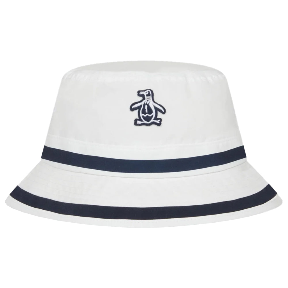 Penguin by Golfickers [BUCKET HAT]　ホワイト Penguin Palm Spring Bucket Hat - Bright White – Merchant of Tennis