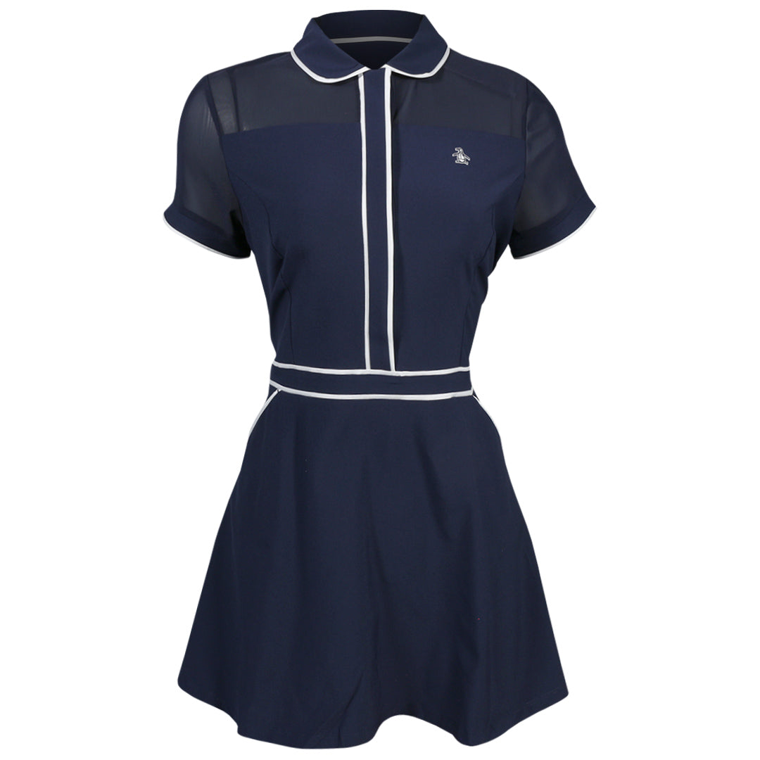 Penguin Women's Veronica Short Sleeve Dress - Black Iris