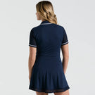 Penguin Women's Veronica Short Sleeve Dress - Black Iris