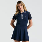 Penguin Women's Veronica Short Sleeve Dress - Black Iris