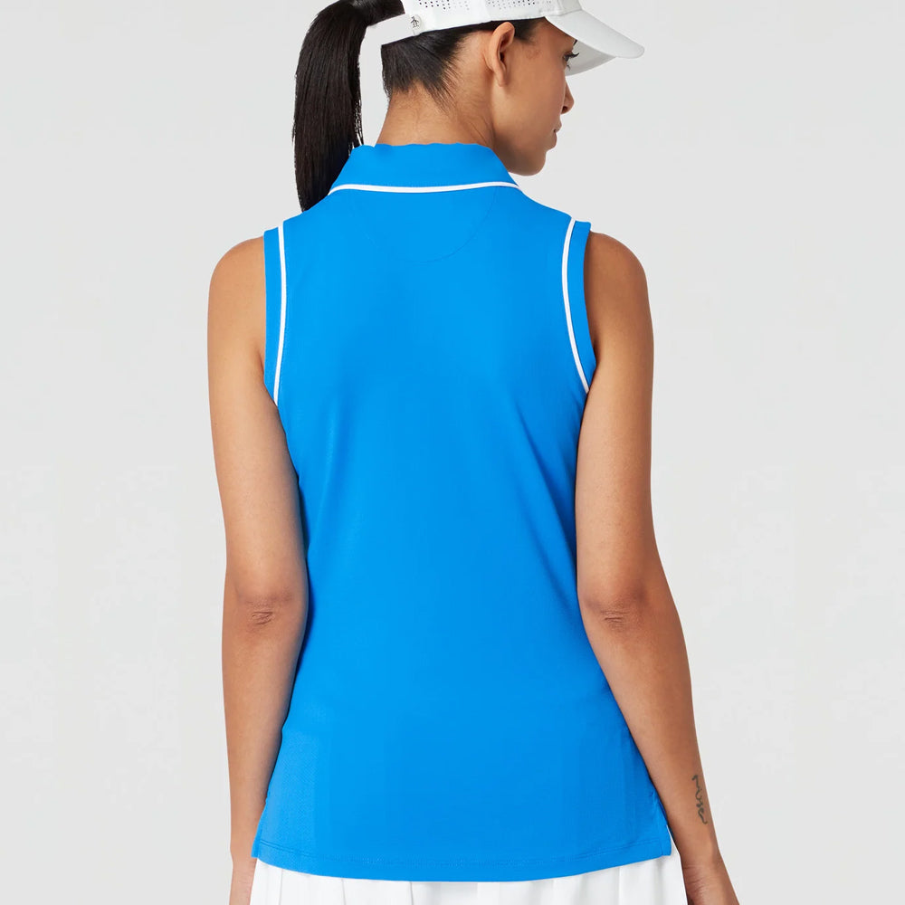 Penguin Women's Veronica Sleeveless Polo - French Blue