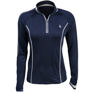 Penguin Women's Sun Protection Longsleeve - Black Iris