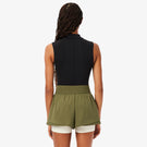 Lacoste Women's Sleeveless Stretch Knit Polo - Noir