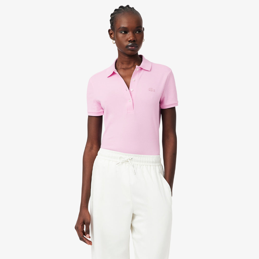 Lacoste Women's Petit Pique Polo - Pink