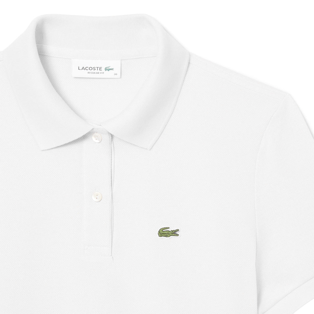 Lacoste Women's Petit Pique Polo - White