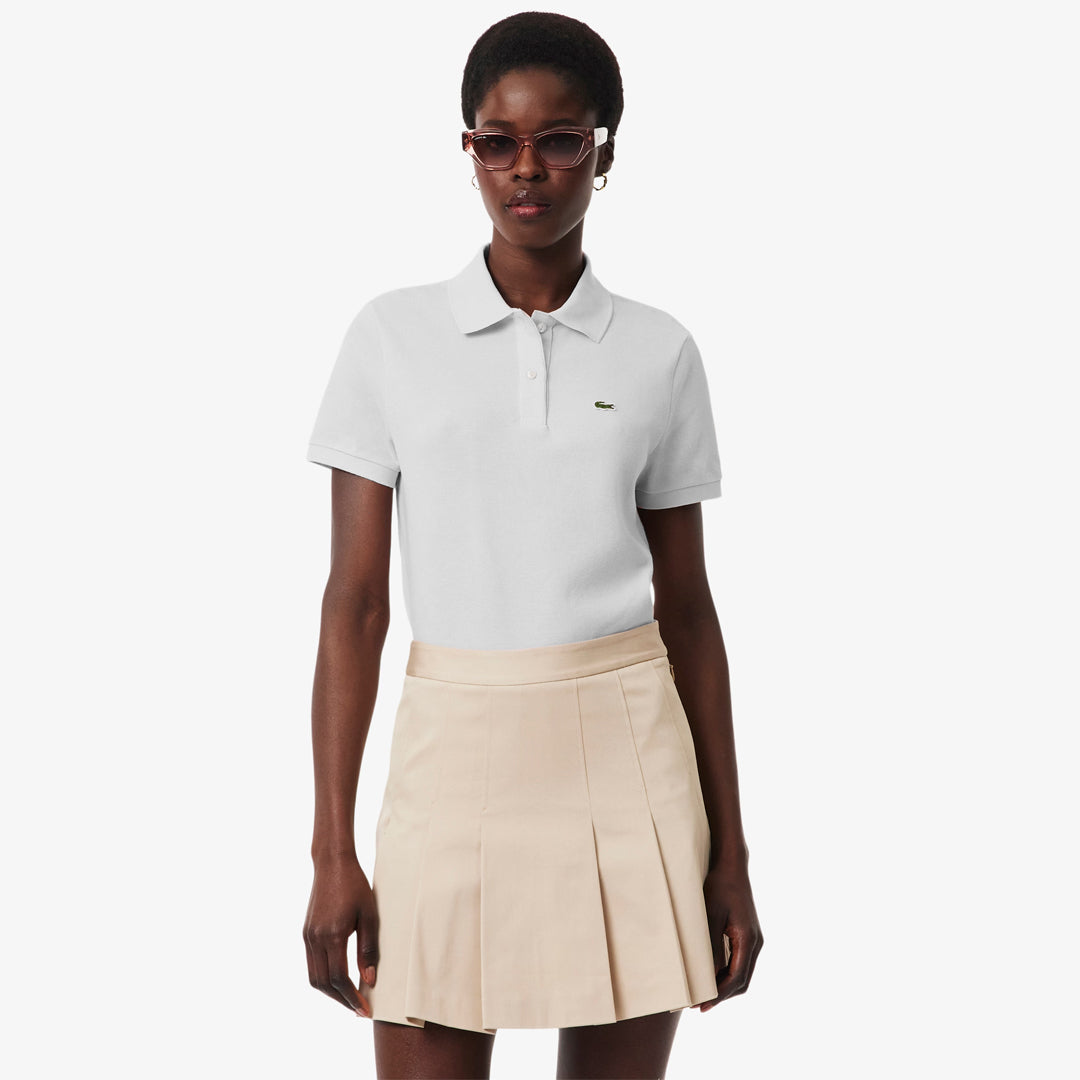 Lacoste Women's Petit Pique Polo - White