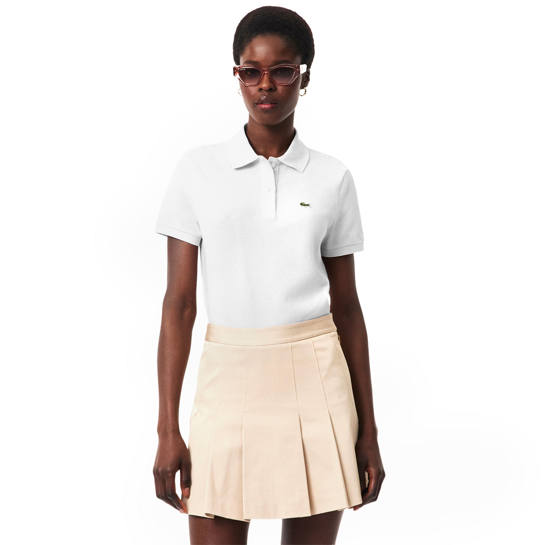 Lacoste Women's Petit Pique Polo - White