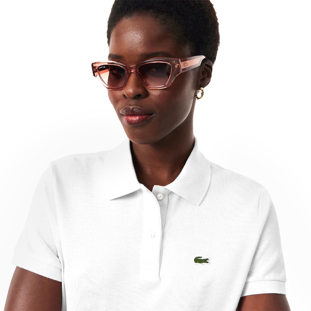 Lacoste Women's Petit Pique Polo - White