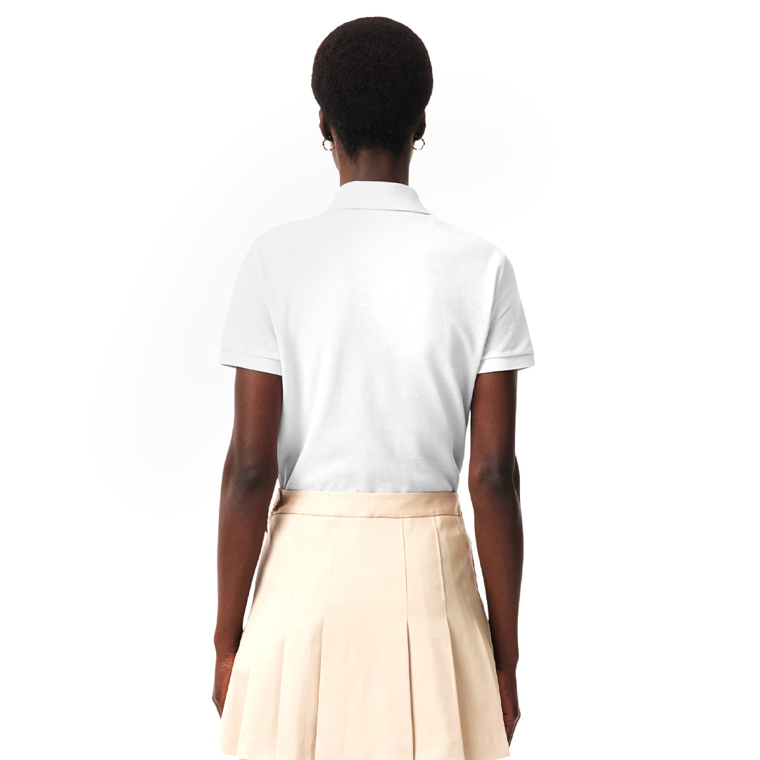 Lacoste Women's Petit Pique Polo - White