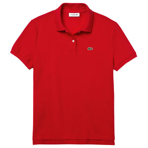 Lacoste Women's Pique Polo - Red