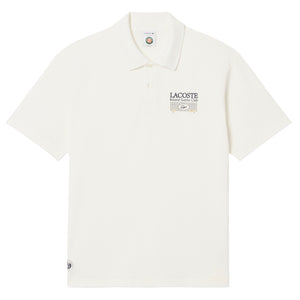 Lacoste Men's Roland Garros Petit Polo - White